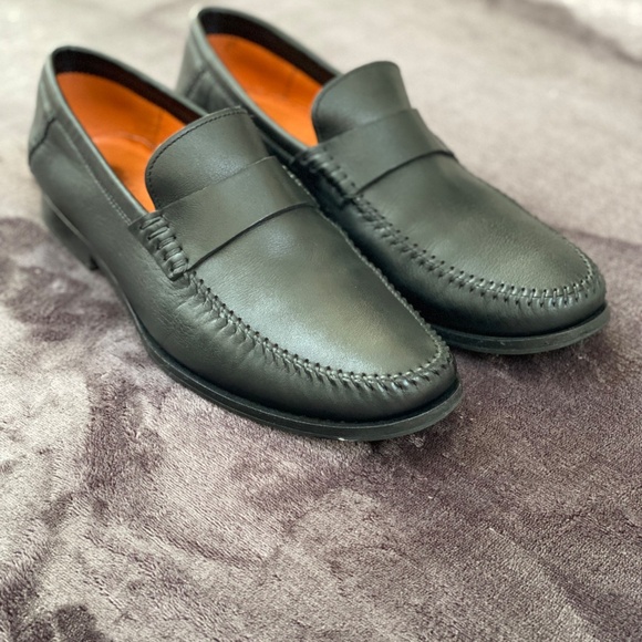Santoni Men's Leather Loafers - Picture 1 of 7